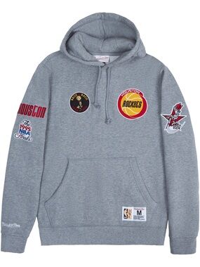 Mitchell & Ness Houston Rockets Hoodie 1994 1995 Back to Back NWT M HWC